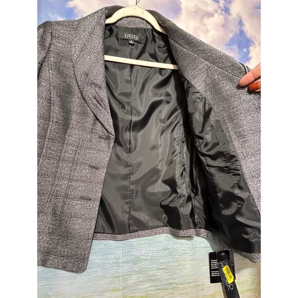 NWT Kasper Women's Dressy Jacket Size 8 small flaw see pics - Picture 9 of 9